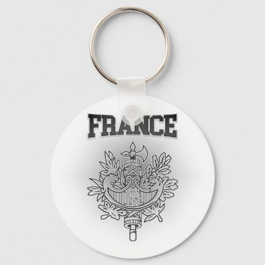フランスの紋章 キーホルダー (正面)