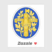 フランスの紋章 シール (シート)