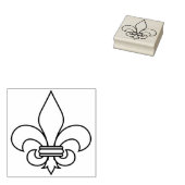 フランスの紋章 ラバースタンプ (押印)