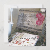 フランスの紙 招待状 (正面)