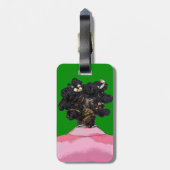 フランスの組札 ラゲッジタグ (裏面縦)