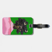 フランスの組札 ラゲッジタグ (裏面横)