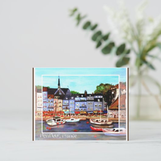 フランスの絵を描はがき ポストカード (スタンド正面)