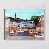 フランスの絵を描はがき ポストカード (正面)