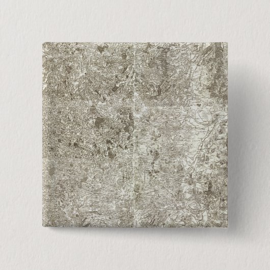 フランスの総合地図9 缶バッジ (正面)