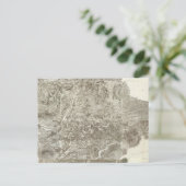 フランスの総合地図 ポストカード (スタンド正面)