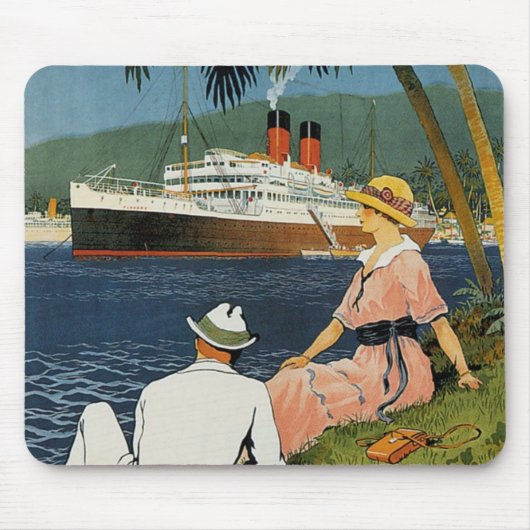 フランスの線アンティル マウスパッド (正面)