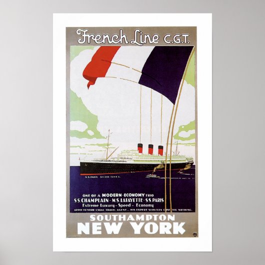 フランスの線CGT ポスター (正面)