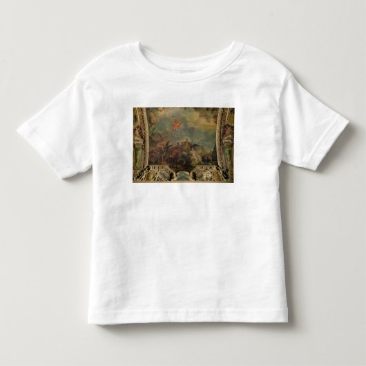 フランスの繁栄している近隣力 トドラーTシャツ (正面)