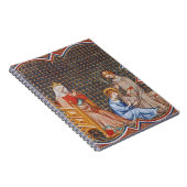 フランスの聖ルイ9世 王の守護者 アート ノートブック (右側)