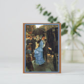 フランスの花嫁が馬車に乗る ポストカード (スタンド正面)