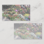 フランスの花市場 名刺 (正面/裏面)