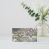 フランスの花市場 名刺 (スタンド正面)