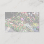 フランスの花市場 名刺 (裏面)