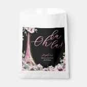 フランスの花柄オーララ ブライダルシャワーフェイバーバッグ フェイバーバッグ (正面)