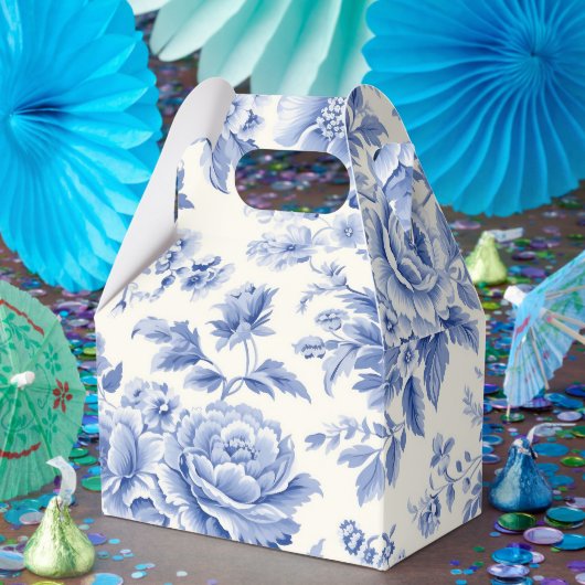 フランスの花柄パターン フェイバーボックス (パーティー)