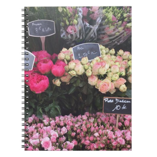 フランスの花 プランナー ノートブック (正面)