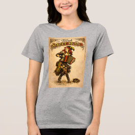 フランスの街の音楽 トライブレンドTシャツ