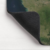 フランスの衛星ビュー マウスパッド (コーナー)