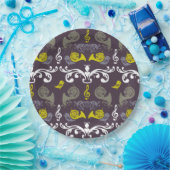 フランスの角鳥 ペーパープレート (パーティー)