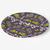 フランスの角鳥 ペーパープレート (アングル)