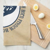 フランスの角 キッチンタオル (四つ折り)