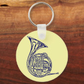 フランスの角 キーホルダー (正面)