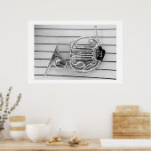 フランスの角 ポスター (キッチン)