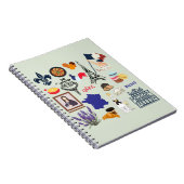 フランスの記号 ノートブック (右側)