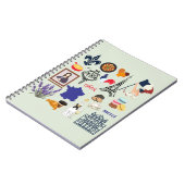 フランスの記号 ノートブック (左側)