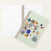 フランスの記号 プランナー手帳 (ディスプレー)