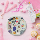 フランスの記号 ペーパープレート (パーティー)