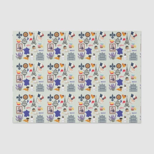 フランスの記号 薄葉紙 (正面)