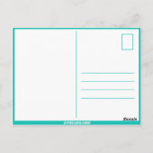 フランスの誕生日 ポストカード (裏面)