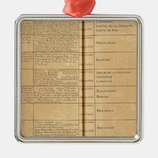 フランスの議会 メタルオーナメント (正面)