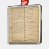 フランスの議会 メタルオーナメント (左)