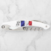 フランスの足のコルクせん抜き ソムリエナイフ (正面)