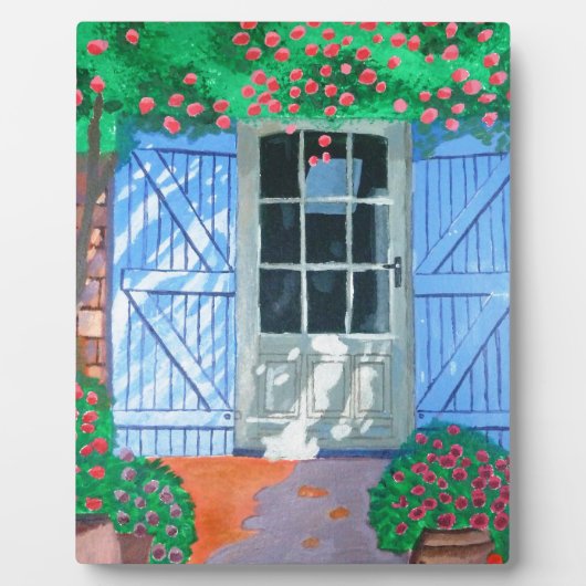 フランスの農園 フォトプラーク (正面)