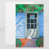 フランスの農園 便箋 (正面/裏面)