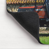 フランスの農場のトラクター マウスパッド (コーナー)