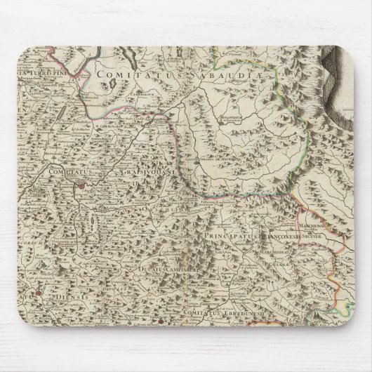 フランスの都市部3 マウスパッド (正面)