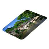 フランスの長方形マグネットのSegur-le-Chatau マグネット (左側)