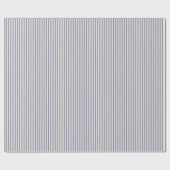 フランスの青ストライプのエレガント包紙 ラッピングペーパー (フラット)