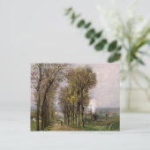 フランスの風景， c.1878 ポストカード (スタンド正面)