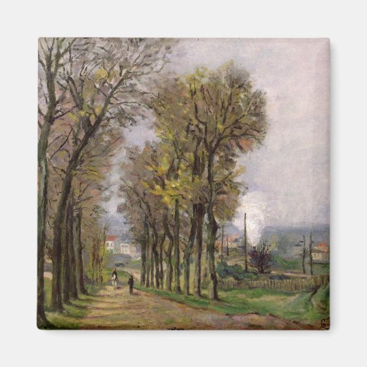 フランスの風景, c.1878 マグネット (正面)