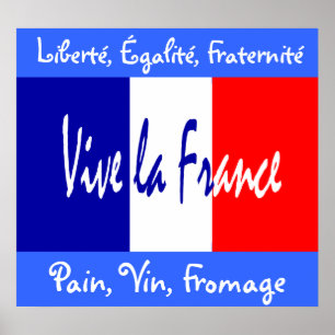 フランスの食 ポスター