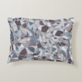 フランスの魚の抽象芸術アートアクセントピロー アクセントクッション (裏面)