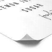 フランスの75カクテルレシピ ポスター (角)