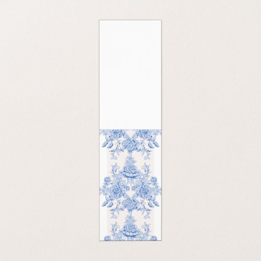 フランスの,みすぼらしいシック,ヴィンテージ,ブルー淡い色の,ホワイト,カウンティ 名刺 (外部フラット)