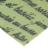 フランスの ショートテーブルランナー (コーナー)